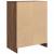 Bufetă Stejar maro 57x34x76 cm Lemn prelucrat GartenMobel Dekor
