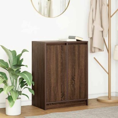 Bufetă Stejar maro 57x34x76 cm Lemn prelucrat GartenMobel Dekor