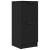 Bufet Stejar Negru 30 x 30 x 70 cm Lemn compozit GartenMobel Dekor