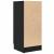 Bufet Stejar Negru 30 x 30 x 70 cm Lemn compozit GartenMobel Dekor