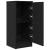 Bufet Stejar Negru 30 x 30 x 70 cm Lemn compozit GartenMobel Dekor