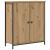Bufet Stejar Artizanal 70 x 30 x 80 cm Lemn compozit GartenMobel Dekor