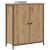 Bufet Stejar Artizanal 70 x 30 x 80 cm Lemn compozit GartenMobel Dekor