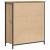 Bufet Stejar Artizanal 70 x 30 x 80 cm Lemn compozit GartenMobel Dekor