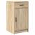 Bufet cu sertar Stejar Sonoma 40 x 40.5 x 75 cm Lemn compozit GartenMobel Dekor