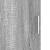 Bufet Gri Sonoma 31.5 x 32 x 122.5 cm GartenMobel Dekor