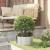 Inele pentru vaze 5 pcs Argintiu 40 x 40 x 20 cm GartenMobel Dekor