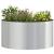 Inele pentru vaze 5 pcs Argintiu 40 x 40 x 20 cm GartenMobel Dekor