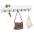 Răcător de paltoane montat pe perete Alb 100 x 10,5 x 18 cm GartenMobel Dekor