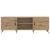 Cabinet TV stejar artizanal 150 x 30 x 50 cm Lemn compozit GartenMobel Dekor