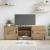 Cabinet TV stejar artizanal 150 x 30 x 50 cm Lemn compozit GartenMobel Dekor
