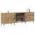 Cabinet TV stejar artizanal 150 x 30 x 50 cm Lemn compozit GartenMobel Dekor
