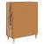 Bufet cu sertar Lemn vechi 34 x 69.5 x 89 cm Lemn compozit GartenMobel Dekor
