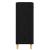 Bufet cu sertar Stejar negru 34 x 69.5 x 89 cm Lemn compozit GartenMobel Dekor