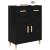 Bufet cu sertar Stejar negru 34 x 69.5 x 89 cm Lemn compozit GartenMobel Dekor