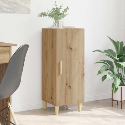 Bufet Stejar Artizanal 34,5 x 34 x 90 cm Lemn compozit GartenMobel Dekor