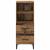Bufet cu sertar Lemn vechi 34 x 34.5 x 90 cm Lemn compozit GartenMobel Dekor