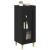 Bufet Stejar Negru 34.5 x 32.5 x 90 cm Lemn compozit GartenMobel Dekor
