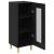 Bufet Stejar Negru 34.5 x 32.5 x 90 cm Lemn compozit GartenMobel Dekor