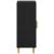 Bufet Stejar Negru 34.5 x 32.5 x 90 cm Lemn compozit GartenMobel Dekor