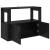Bufet Stejar negru 80 x 30 x 60 cm Lemn compozit GartenMobel Dekor