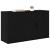 Bufet cu sertar Stejar Negru 100 x 33 x 59.5 cm Lemn compozit GartenMobel Dekor