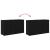 Bufet cu sertar Stejar Negru 100 x 33 x 59.5 cm Lemn compozit GartenMobel Dekor