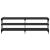 Cabinet TV Stejar Negru 160 x 30 x 50 cm GartenMobel Dekor