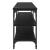 Cabinet TV Stejar Negru 160 x 30 x 50 cm GartenMobel Dekor