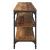 Cabinet TV Lemn Vechi 200 x 30 x 50 cm Lemn Ingineresc și Fier GartenMobel Dekor