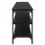 Cabinet TV Stejar Negru 200 x 30 x 50 cm GartenMobel Dekor