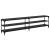Cabinet TV Stejar Negru 200 x 30 x 50 cm GartenMobel Dekor