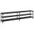 Cabinet TV Stejar Negru 200 x 30 x 50 cm GartenMobel Dekor