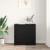 Bufet Stejar Negru 70 x 35,5 x 67,5 cm Lemn compozit GartenMobel Dekor