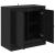 Bufet Stejar Negru 70 x 35,5 x 67,5 cm Lemn compozit GartenMobel Dekor