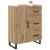 Bufet cu sertar Stejar Artizanal 69,5 x 34 x 90 cm GartenMobel Dekor