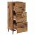 Bufet cu sertar Lemn vechi 34 x 34.5 x 90 cm Lemn compozit GartenMobel Dekor