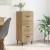 Bufet stejar artizanal 34 x 34.5 x 90 cm Lemn compozit GartenMobel Dekor
