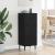 Bufet cu sertar Stejar negru 34 x 34.5 x 90 cm Lemn compozit GartenMobel Dekor