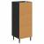 Bufet cu sertar Stejar negru 34 x 34.5 x 90 cm Lemn compozit GartenMobel Dekor