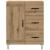 Bufet Stejar Artizanal 69,5 x 34 x 90 cm Lemn prelucrat GartenMobel Dekor