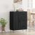 Bufet cu sertar Stejar Negru 69,5 x 34 x 90 cm Lemn prelucrat GartenMobel Dekor