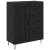 Bufet cu sertar Stejar Negru 69,5 x 34 x 90 cm Lemn prelucrat GartenMobel Dekor