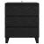 Bufet cu sertar Stejar Negru 60 x 35 x 70 cm Lemn compozit GartenMobel Dekor