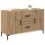 Bufet cu sertar Stejar Artizanal 100 x 36 x 60 cm Lemn compozit GartenMobel Dekor