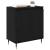 Bufet Stejar Negru 60 x 35 x 70 cm Lemn compozit GartenMobel Dekor