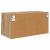 Dulap TV de perete Pe perete Stejar Artizanal 60 x 30 x 30 cm GartenMobel Dekor