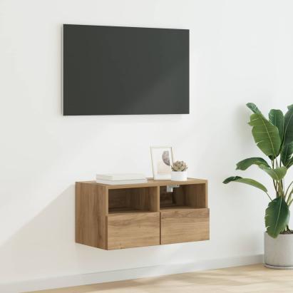 Dulap TV de perete Pe perete Stejar Artizanal 60 x 30 x 30 cm GartenMobel Dekor