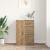 Bufet cu sertar Stejar Artizanal 59 x 39 x 80 cm Lemn compozit GartenMobel Dekor