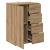 Bufet cu sertar Stejar Artizanal 59 x 39 x 80 cm Lemn compozit GartenMobel Dekor